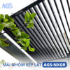 Mái nhôm xếp lật AGS-NXGR