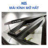 Mái kính mở hất