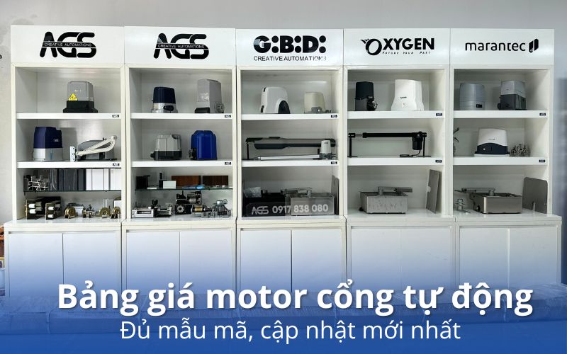 bảng giá motor cổng tự động