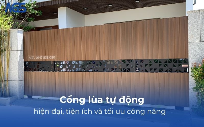 cổng lùa tự động