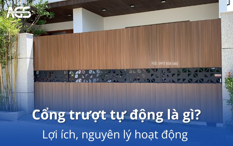 cổng trượt tự động
