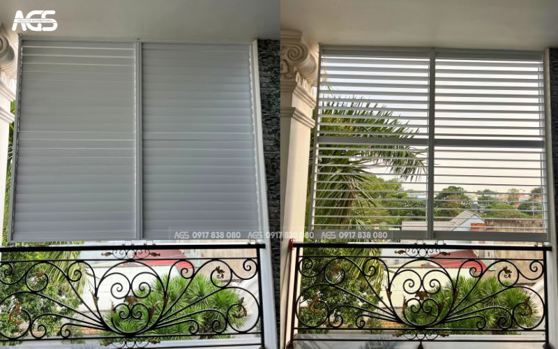 Tuỳ theo nhu cầu sử dụng, vách nhôm xếp lật AGS có thể linh động đóng/ mở bằng remote