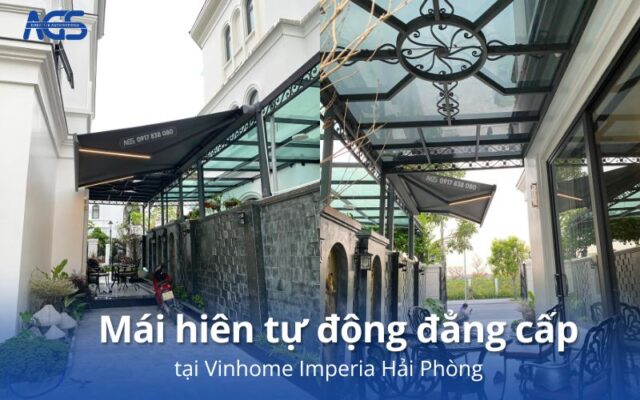 Mái hiên tự động tại Hải Phòng