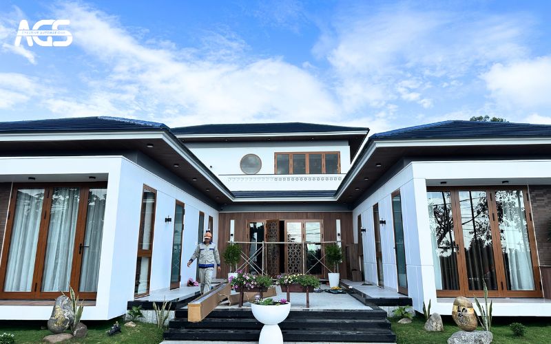 Tổng quan căn nhà mà anh An vừa xây cho bố mẹ