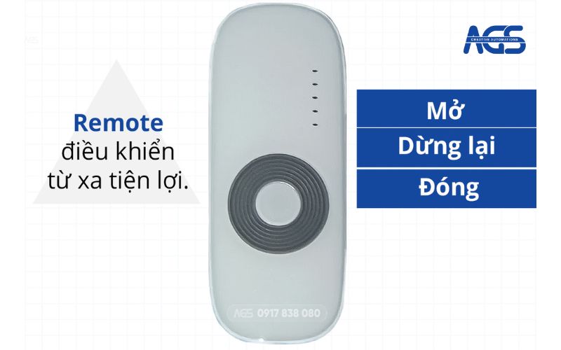 Remote giúp điều khiển cổng từ xa