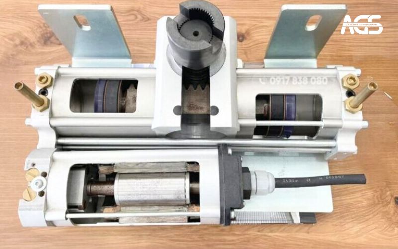 Mẫu mô tơ có thể mở góc 180 độ