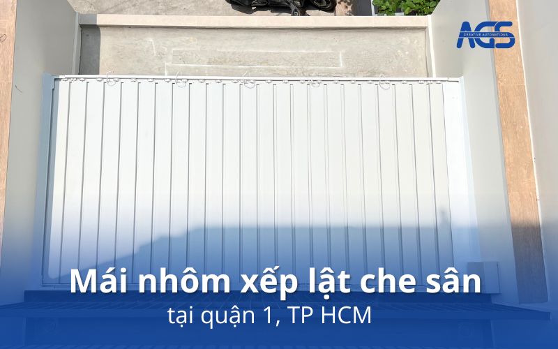 mái che sân tại quận 1
