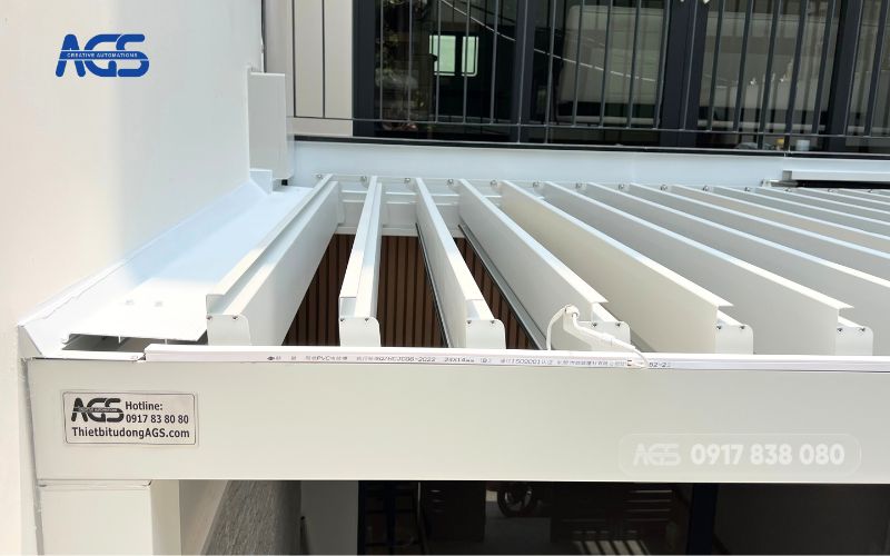 Sản phẩm mái nhôm do AGS cung cấp bảo hành đến 24 tháng