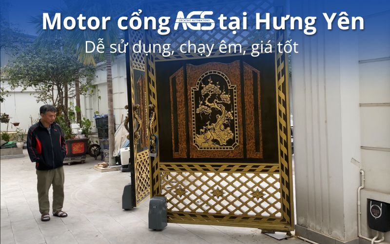 motor cổng tự động tại Hưng Yên