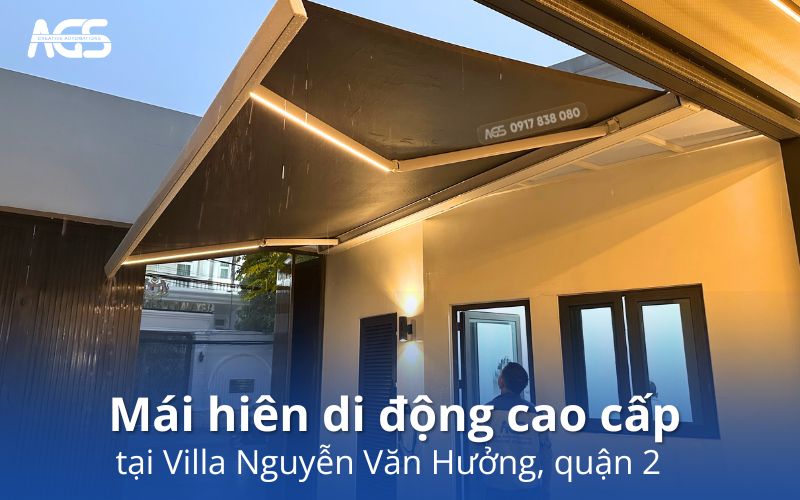 Mái hiên di động quận 2
