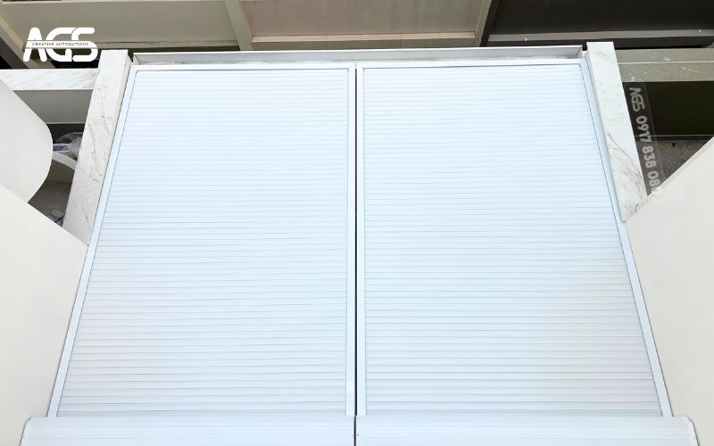 Các nan nhôm rất khớp, tạo tính thẩm mỹ cao.