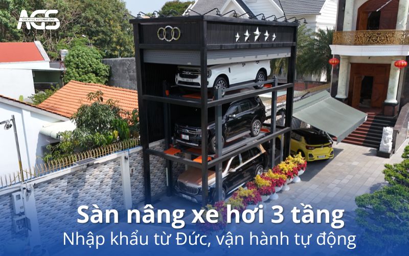 Sàn nâng xe hơi TP HCM