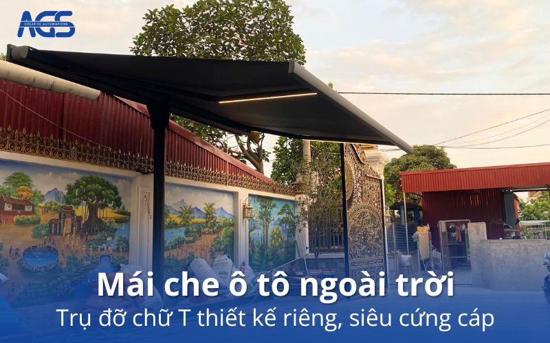Mái che ô tô ngoài trời