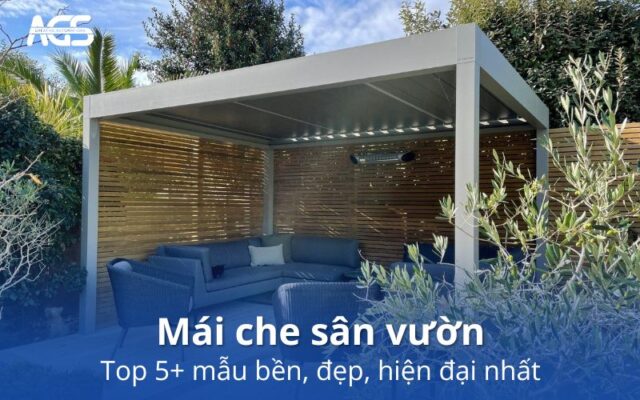 Mái che sân vườn