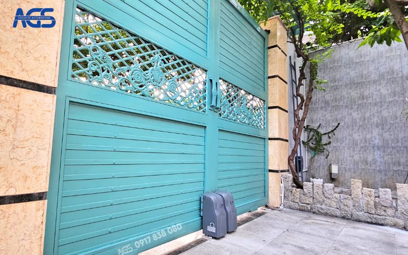 Mô tơ con cóc AGS gọn gàng, lực kéo mạnh.