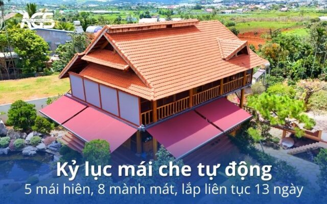 kỷ lục mái che tự động