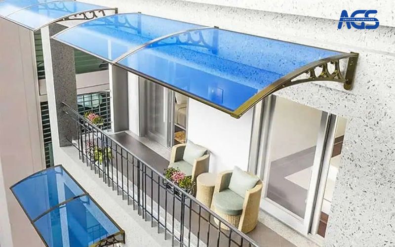 AGS - Đơn vị thi công lắp đặt mái che sân thượng uy tín top 1 hiện nay