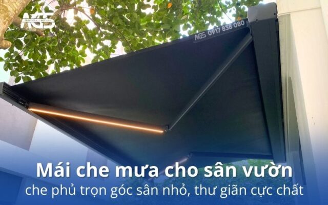 Mái che mưa cho sân vườn