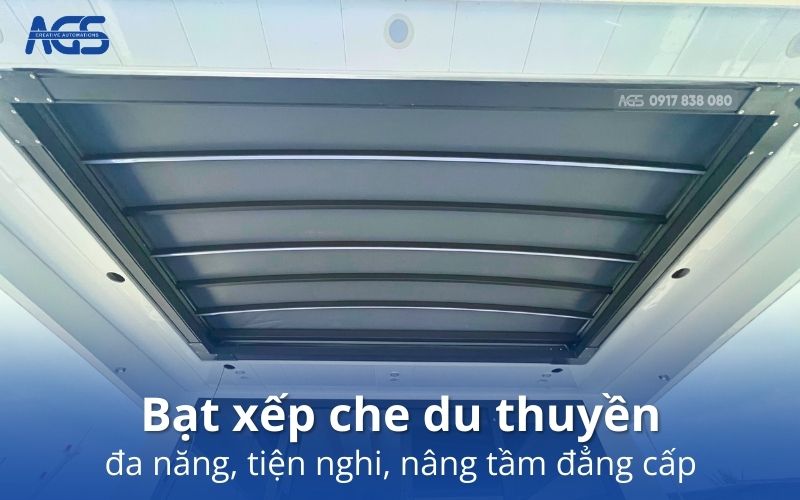 Bạt xếp che du thuyền