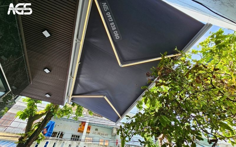 Mái che NX-850 do AGS nhập khẩu nguyên đai nguyên kiện.