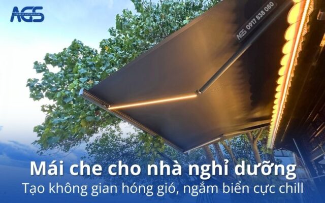 mái che cho nhà nghỉ dưỡng