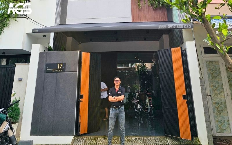 Kỹ thuật AGS chụp ảnh kỷ niệm với công trình này.