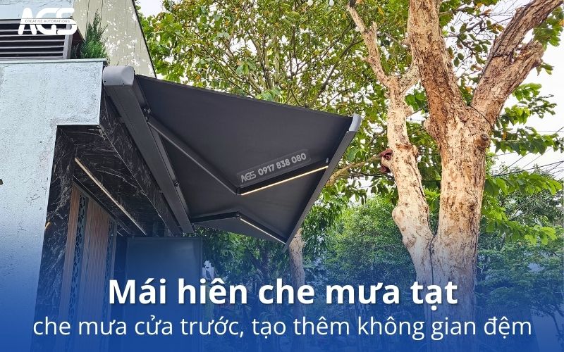 Mái hiên che mưa tạt