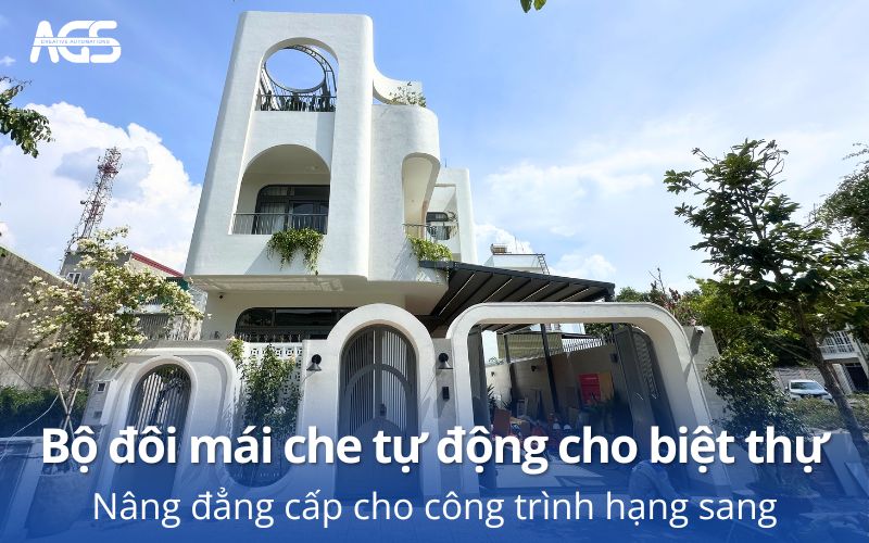 mái che biệt thự
