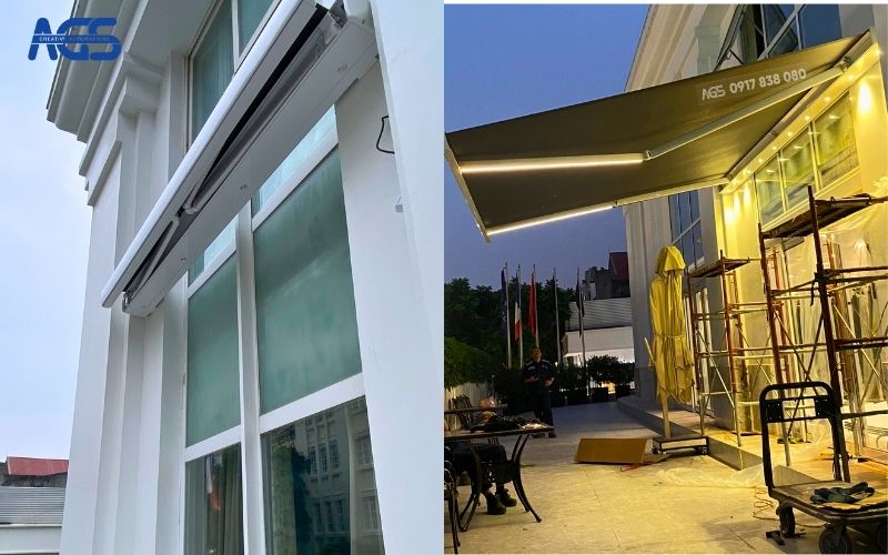 Sản phẩm thu gọn và mở ra theo nhu cầu.
