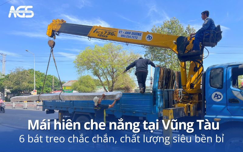 mái hiên tự động Vũng Tàu