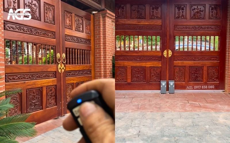 Điều khiển mở motor qua Remote nhanh chóng