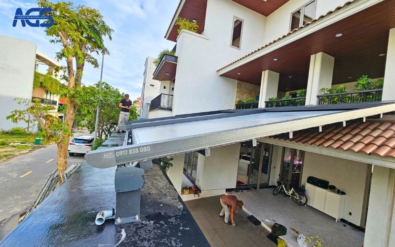mái bạt xếp Quảng Bình