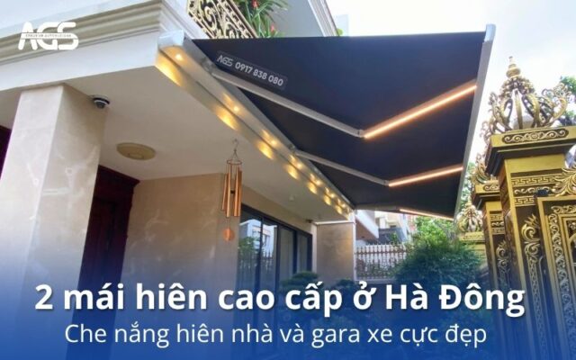 Mái che tự động Hà Đông