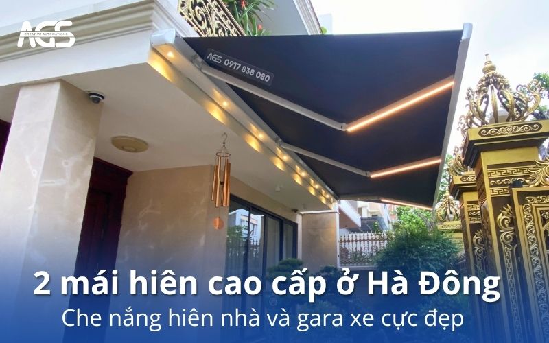 Mái che tự động Hà Đông