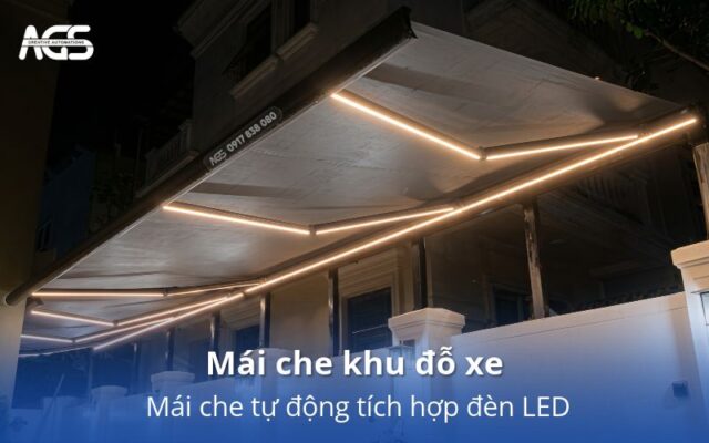 Mái che khu đỗ xe