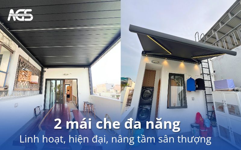 Mái hiên sân thượng